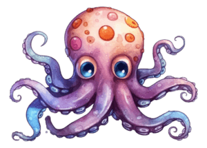 El pulpo con 7 tentaculos
