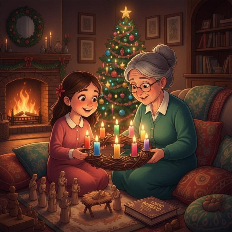 Cuento infantil de La Cajita de las Novenas