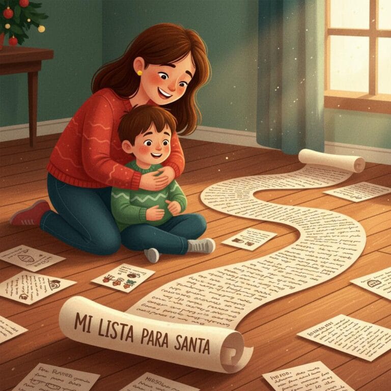 Cuento infantil de La Lista Más Larga del Mundo