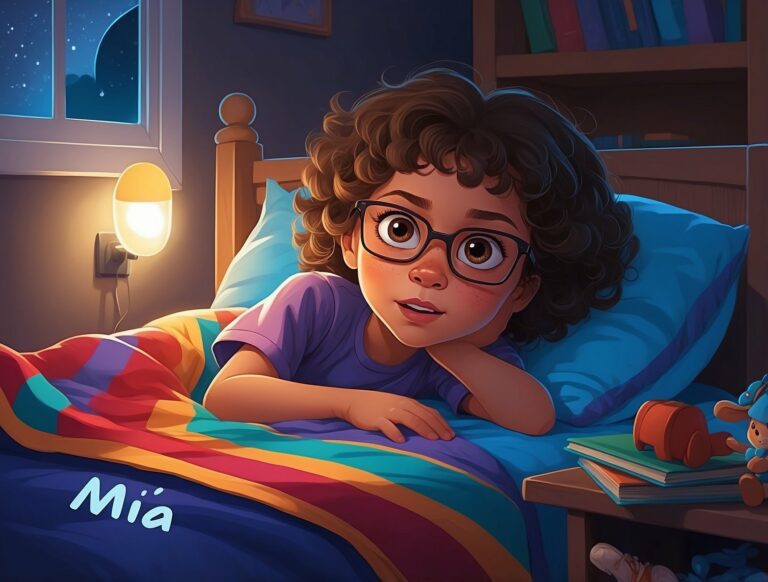 Cuento infantil de Mía y su nueva hermanita