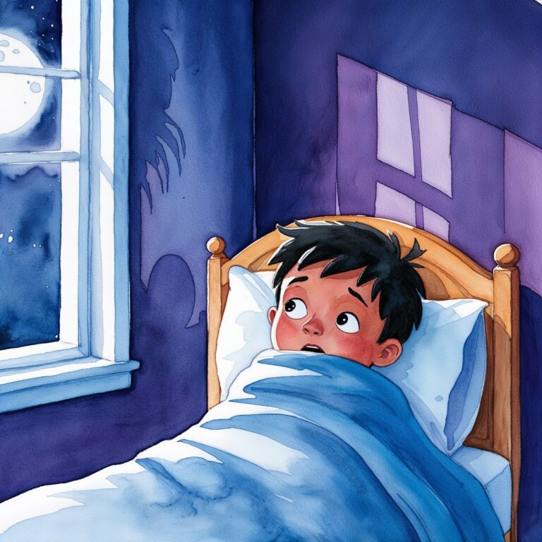 Cuento infantil de El Juego en las Sombras