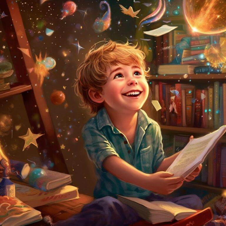 Cuento infantil de El viaje de Leo al mundo de la lectura