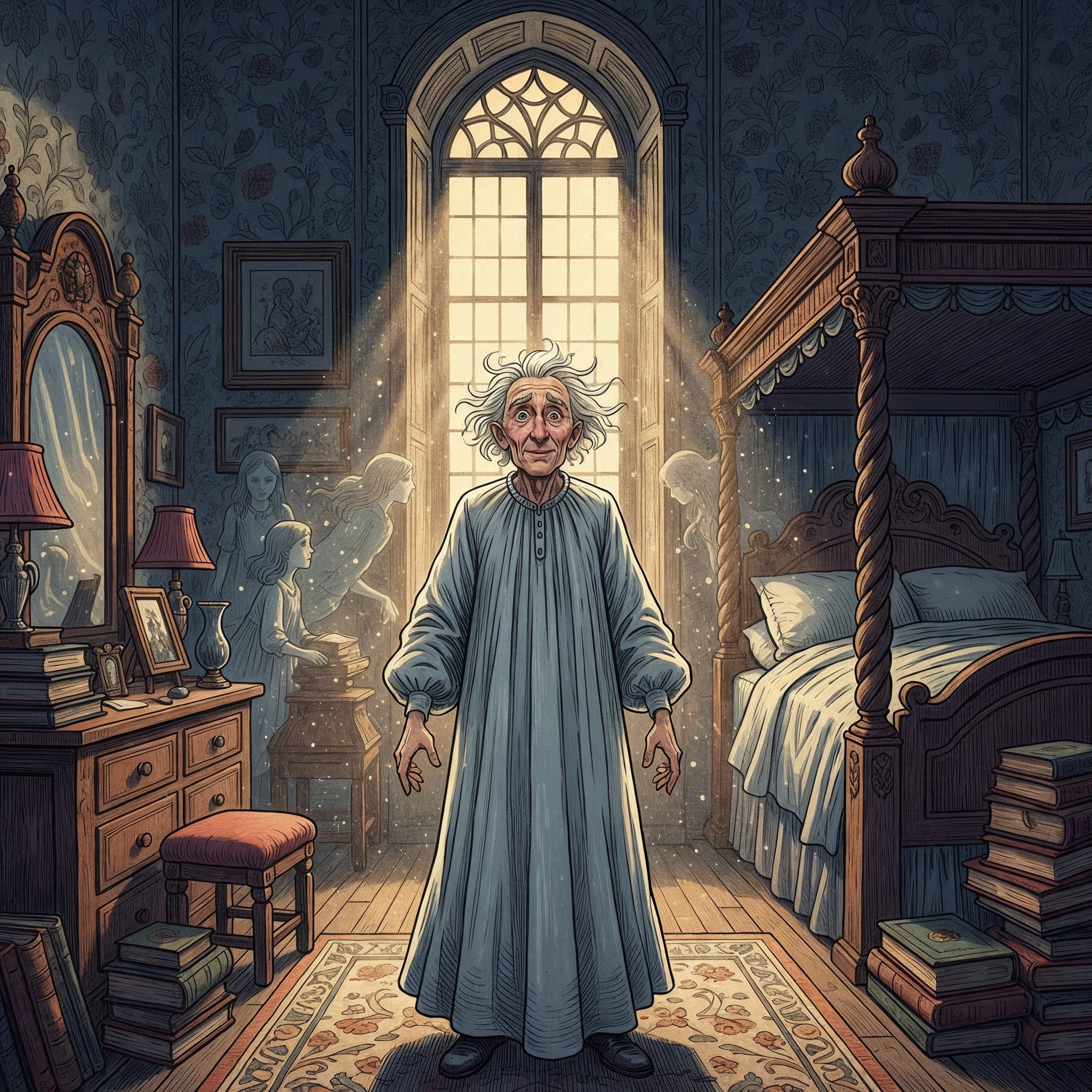 cuento para dormir navidad scrooge