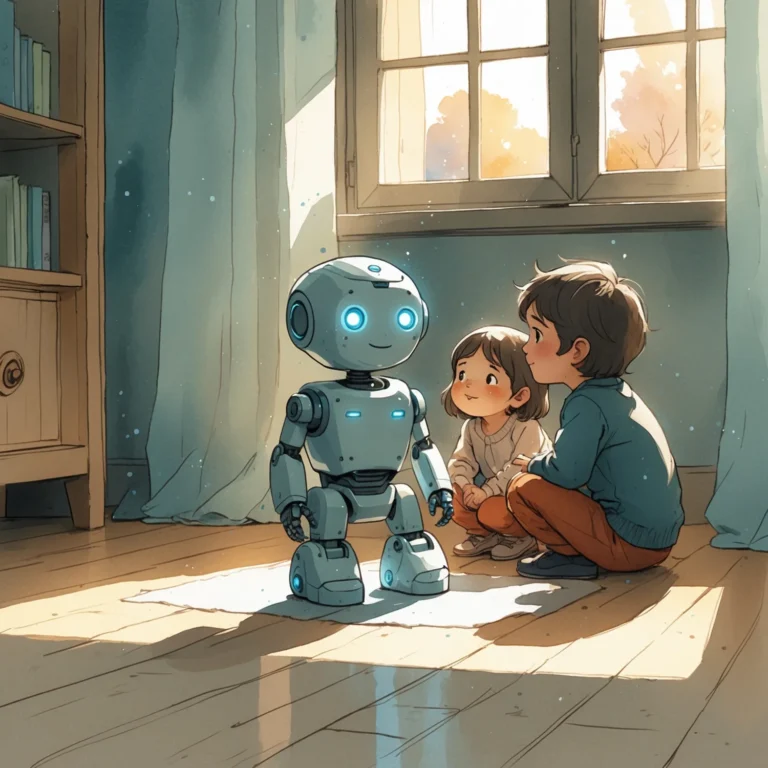 Cuento infantil de El Robot Perdido