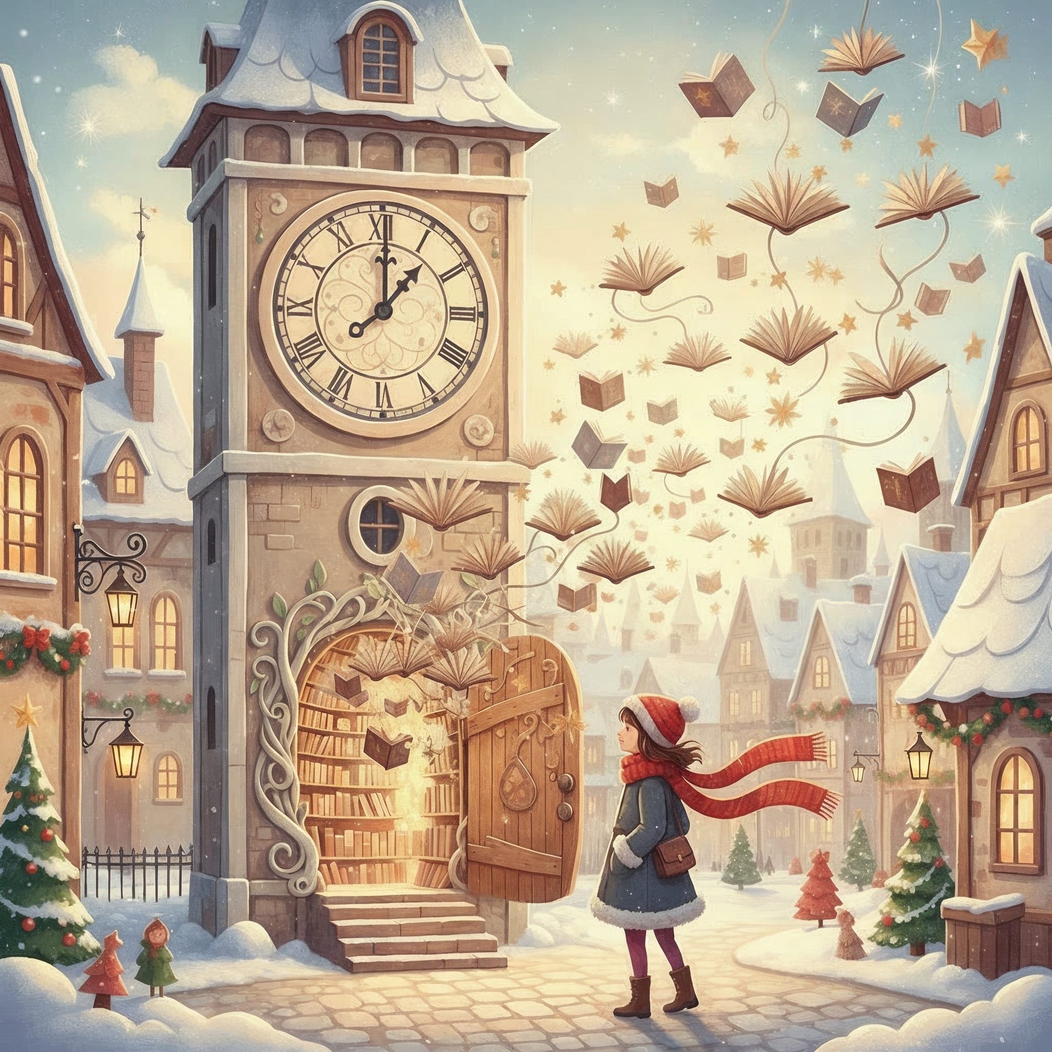 cuentos para dormir navidad reloj magico