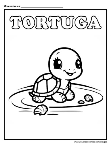 dibujo-tortuga-2-colorear-niños-universocuentos-com