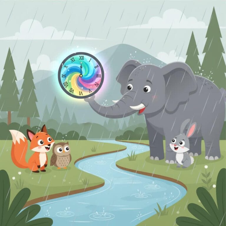 Cuento infantil de El reloj de las emociones