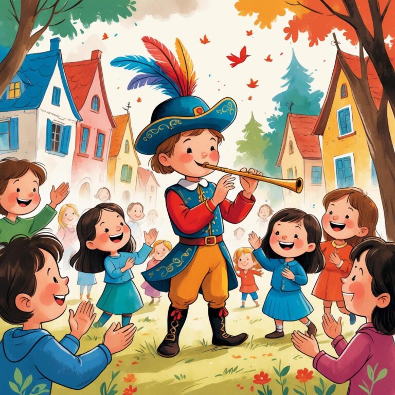 Cuento infantil de El Flautista de Hamelín y los ratones