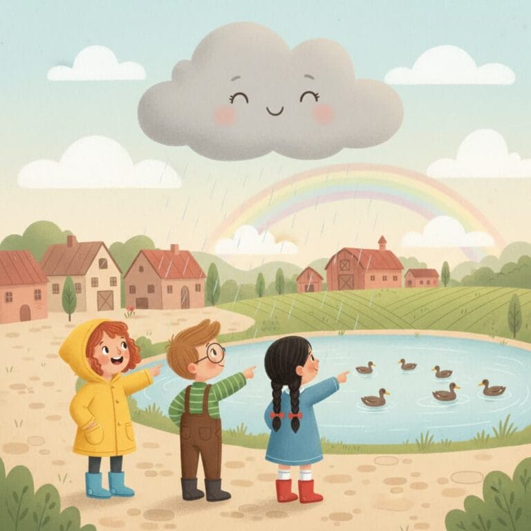 Cuento infantil de La nube que necesitaba amigos