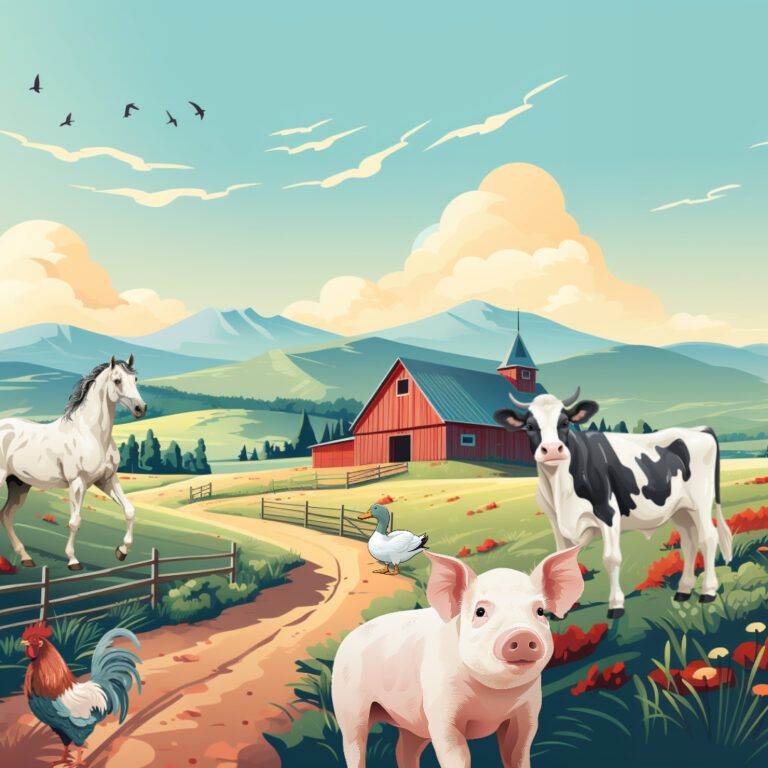 Cuento infantil de Los sonidos de los animales